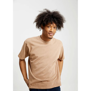 T-shirt unisexe surdimensionné personnalisé de style vintage 100% coton pour tissu Men-210g - Product Image 2