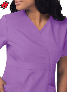 Personalizado Unisex de moda elástico tejido Jogger trajes médicos de funcionamiento al por mayor Hospital enfermería uniformes conjuntos - Product Image 2