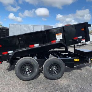 Remolque Agrícola Hidráulico de Descarga Trasera de Alta Calidad, de 4 Ruedas, de 3 a 10 Toneladas, Equipo para Tractor, Núcleo de Engranaje de Alta Eficiencia - Product Image 1