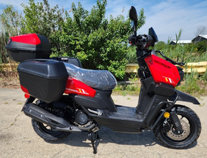 (EF) Scooter Moped 200cc Condor Tank 4 temps EFI à essence avec freins à disque - SADDLE BAG TANK 200 - Product Image 4