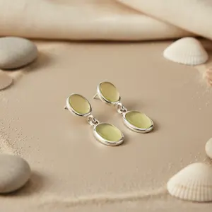 ต่างหูเงินแท้ 925 ประดับมุกสำหรับผู้หญิง ของขวัญ - Product Image 3