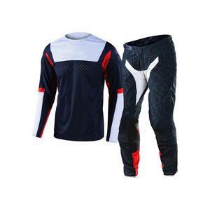 Cómodo transpirable OEM personalizado Motocross Racing Jersey superventas traje de entrenamiento a prueba de viento con diseño impreso - Product Image 1