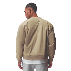 Veste bomber d'hiver pour homme, vente en gros, design de créateur, coupe-vent décontracté, doublure en polaire légère, streetwear, vestes pour homme - Product Image 5