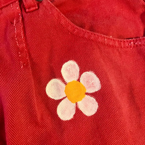 กางเกงยีนส์ขาสั้นทรงวินเทจ - Product Image 1