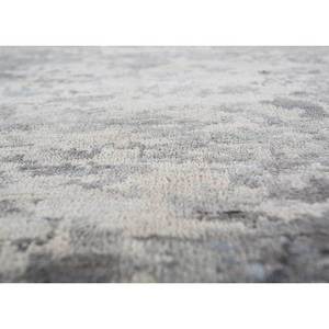 พรมขนสัตว์ผสมไหมไผ่ถักมือสีน้ำตาลเบจ ลายแบบนามธรรม สำหรับตกแต่งบ้าน ห้องโถง แนวคิดความโกลาหล พรมจาอีปุร์ รุ่น US Esk-407(Dp) - Product Image 3