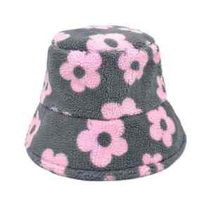 Sombrero de Pescador de Lana de Cordero de Alta Calidad, Cálido y Peludo, para Mujer, Invierno - Product Image 2