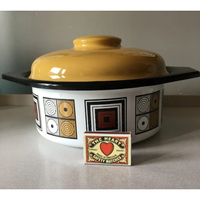Casserole en acier inoxydable polie miroir à 3 compartiments, pot chaud, récipient de stockage d'aliments de haute qualité, prix de gros
