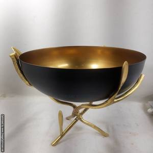 เตาอะราบิก Gulf ธูปหอมโลหะสีดำสำหรับใช้ในบ้าน - Product Image 3