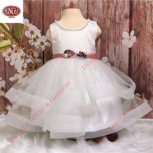 Vestido de fiesta de princesa de malla dura para niñas que son el centro de la fiesta - Product Image 1