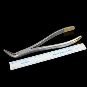 Forceps d'extraction dentaire pour racines, pinces à fragments radiculaires, instrument dentaire, outil universel incurvé pour maxillaire et mandibule - Product Image 6