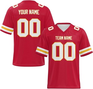 Maillots de football personnalisés en gros par un fabricant leader 2026 – Impression par transfert thermique, manches courtes, polyester à séchage rapide, noms et numéros d'équipe - Product Image 4