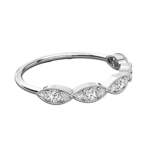 Anillo de Compromiso con Diamante de Corte Redondo para Ella - Product Image 3