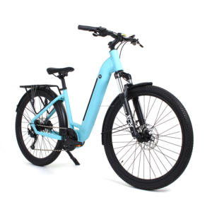 Vélo électrique de ville à moteur central personnalisé pour femme 250W-500W Frein à <span class=keywords><strong>disque</strong></span> hydraulique MT200 Vélo à assistance électrique 36V-48V - Product Image 1
