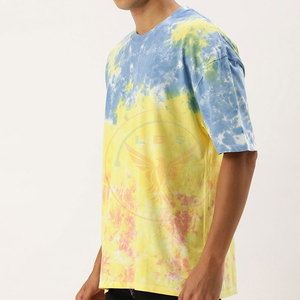 Diseña Tus Propias Camisetas Tie Dye Personalizadas - Poliéster/Algodón Ligero, Transpirable y Ecológico de Manga Corta - Product Image 3