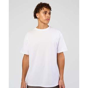 Camiseta Deportiva Comprimida Forever EffortlessTech - Blanca 230g Teñida Lisa con Etiqueta Personalizada - Product Image 1