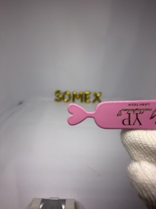 Pincettes à cils rose enduit forme droite incurvée outils de ramassage nouveauté pince à épiler extension de cils - Product Image 5