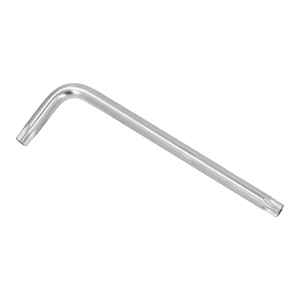 Chiave Torx Inviolabile Lunga in Acciaio Cromo Vanadio Professionale T27 - Product Image 1