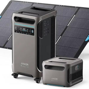 Kit de secours domestique SOLIXx F3800 120V/240V de qualité supérieure, station d'alimentation portable de 7,68 kWh - Product Image 1
