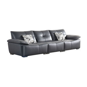 Gran oferta china, juego de sofás modernos, muebles para sala de estar, juego de sofás de cuero de vaca, sofás para el hogar y el Hotel - Product Image 2