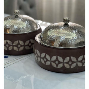 Fregona con tapa martillada, cazuela de comida de trabajo, artículos de fiesta, ollas, equipo de restaurante, calentador de comida para catering, olla caliente a precio atractivo - Product Image 5