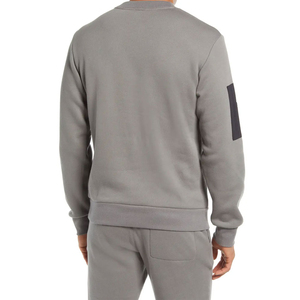 Hommes décontracté conçu sur mesure pulls à capuche en vrac quantité coton polaire col rond sweats motif solide hiver sweats - Product Image 3
