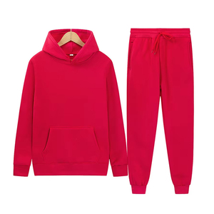 Conjunto de pantalones de chándal y Sudadera con capucha Conjunto de sudadera unisex Joggers Logotipo personalizado Chándal Venta al por mayor Personalizar - Product Image 2