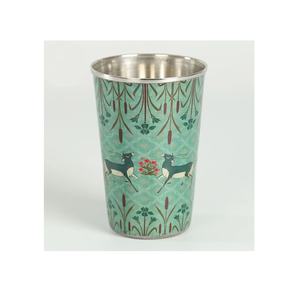 Cristal de acero inoxidable con estampado esmaltado de aspecto elegante al menor costo nuevo acero de primera calidad hecho a mano Nuevo diseño - Product Image 1