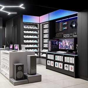 Étagère de présentation, mobilier d'extérieur, étagère empilable, étagère d'angle pour magasin de détail, mobilier en <span class=keywords><strong>bois</strong></span>, vitrine de présentation de téléphones, vitrine - Product Image 4