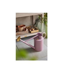 Regadera de metal de acero con acabado brillante para actividades de jardinería para niños o fiestas de cumpleaños con temática de plantas coloridas - Product Image 1