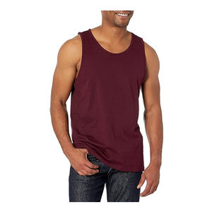 Bangladesh fabricant hommes décontracté Ultra léger tricoté débardeur qualité Notch approvisionnement en gros prix bas - Product Image 1