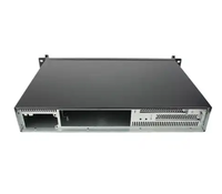 Boîtier de serveur industriel IPC 19 pouces 1,5U à montage en rack, profondeur réduite, style ATX avec ventilateur, boîtiers et tours d'ordinateurs industriels