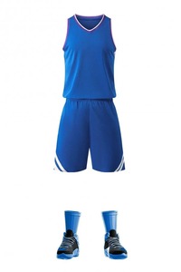 Fabricant sur mesure d'uniformes d'équipe légers, conception de logo OEM, maillots de basket-ball en gros, uniforme de basket-ball respirant - Product Image 3