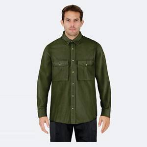 Nueva camisa de negocios para hombres Blusas de manga larga Camisas casuales al aire libre para verano Otoño Tops Bolsillos múltiples - Product Image 2