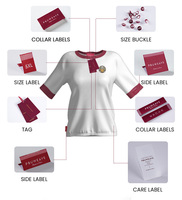 Cordelette d'Étiquette Suspendue de Haute Qualité, Scellé Textile Personnalisé, Étiquette Papier avec Logo Client Imprimé pour Vêtements
