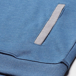 2025 nouveau survêtement Streetwear à manches complètes pour hommes en motif solide teint uni pour l'hiver dans différentes tailles meilleure qualité - Product Image 5