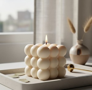 Bougie parfumée BUBBLE populaire, bougie de luxe de designer, idéale pour la décoration de la maison, pour les cadeaux, meilleur prix pour la vente en gros - Product Image 2