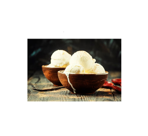 Wooden <b>Ice</b> <b>Cream</b> <b>Bowl</b> for Dessert & Cold <b>Ice</b> <b>Cream</b> 2 Piece for Water Safe Polished with Natural Wood Color - Product Image 5