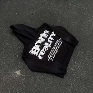 เสื้อคลุมมีฮู้ดพิมพ์ลาย ระบายอากาศ กันลม ไซส์ใหญ่ แห้งเร็ว ทรงหลวม บุขนด้านใน มีเชือกผูก ลายเรียบ ล้างสีแบบแอซิดวอช - Product Image 2