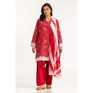 Traje Casual de 3 Piezas IUSTKSD-2113 con Estampado y Detalles Bordados, Transpirable y Elegante - Product Image 2