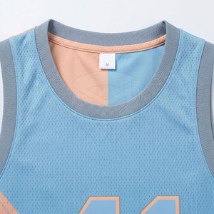 Maillot de basket tendance premium, tissu respirant à séchage rapide, coupe confortable, style sans manches, pour le sport et les tenues urbaines - Product Image 5