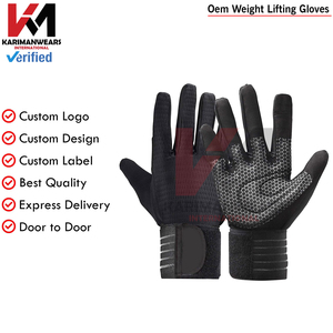 Guantes de Levantamiento de Pesas para Mujer y Hombre, Guantes de Gimnasio Acolchados Gruesos con Protección Completa de la Palma, Agarre Mejorado y Absorción de Impactos para Fitness - Product Image 2