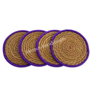 Haute résistance personnalisé couleur naturelle blanc rond tissé bambou rotin caboteur pour accessoire à la maison - Product Image 3