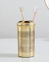 Design étonnant porte-brosse à dents pour salle de bain excellente qualité métal ménage top vente support de brosse à dents fait main