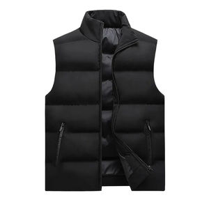 Wholesale% 100 polyester/nylon <b>men's</b> Sleeveless Winter Jacket Style Down Vest Jacket Practical Warmth puffer Vest & <b>waistcoats</b> - Product Image 5