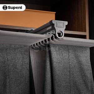 <span class=keywords><strong>Porte</strong></span>-pantalons Supeni à montage supérieur, double rangée, organisateur de pantalons pour armoire - Product Image 4