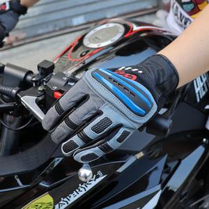 HIP-AS13 HIKE IMPEX Motor Fit Gants de course de moto en cuir respirant Gants de motocross pour hommes - Product Image 4
