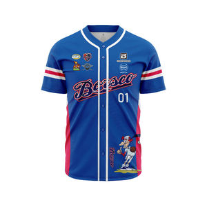 เสื้อซอฟต์บอลเบสบอลกระดุมตาข่ายย้อนยุคของแท้เสื้อแจ็คเก็ตกางเกงเสื้อไม่มีลาย - Product Image 6