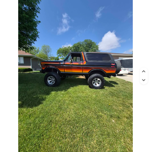 รถบราวน์โก้ SUV ปี 1979 สภาพดี 2 ประตู ขับเคลื่อน 4 ล้อ เกียร์ธรรมดา พวงมาลัยซ้าย ล้อแม็กซ์อลูมิเนียม R17 เบาะผ้าสีเข้ม ใช้แก๊ส - Product Image 1