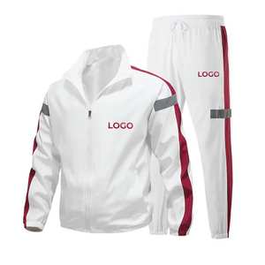 ชุดกีฬา2024ใหม่ชุดวอร์มสำหรับผู้ชายชุดกีฬาวิ่งจ๊อกกิ้งชุดวอร์มสะท้อนแสงชุดวอร์มสำหรับผู้ชาย - Product Image 3