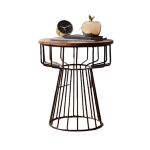 Mesas de madera de hierro y Metal de diseño clásico de estilo de dinero antiguo, tamaño personalizado, forma de Color, usos en el hogar, Hotel - Product Image 6